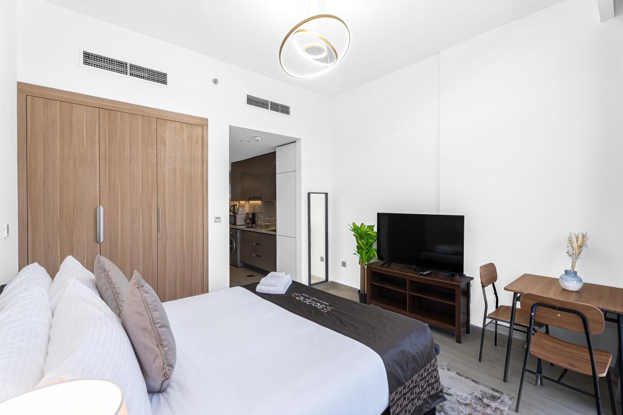 Escape24 Stylish Studio Azizi Riviera 8 Meydan One Dubai Exterior foto