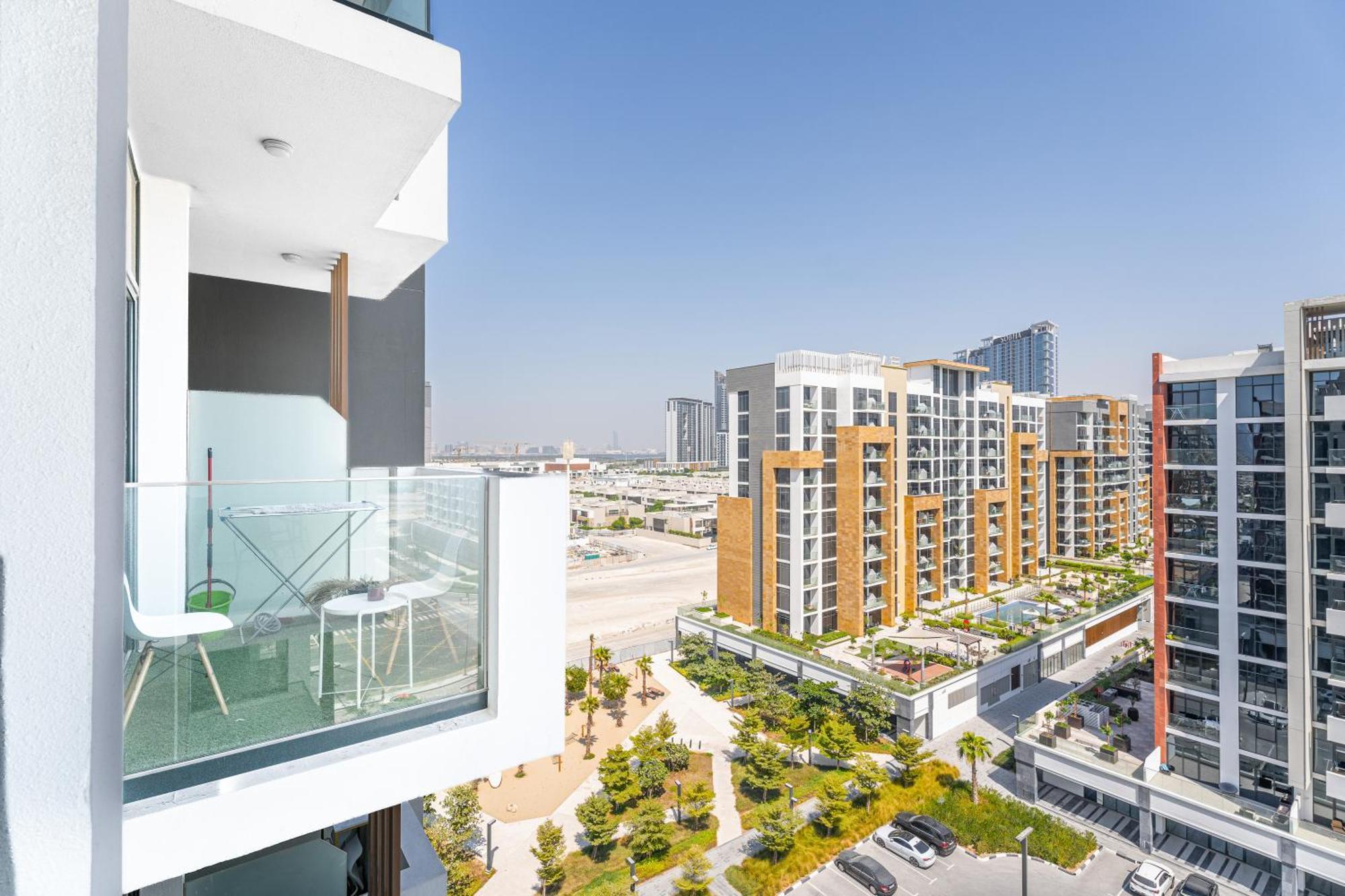 Escape24 Stylish Studio Azizi Riviera 8 Meydan One Dubai Exterior foto