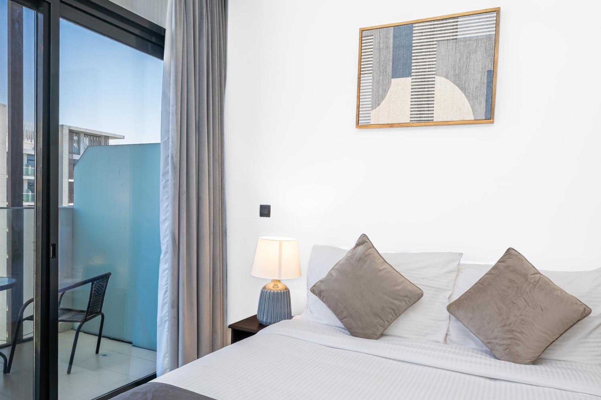 Escape24 Stylish Studio Azizi Riviera 8 Meydan One Dubai Exterior foto