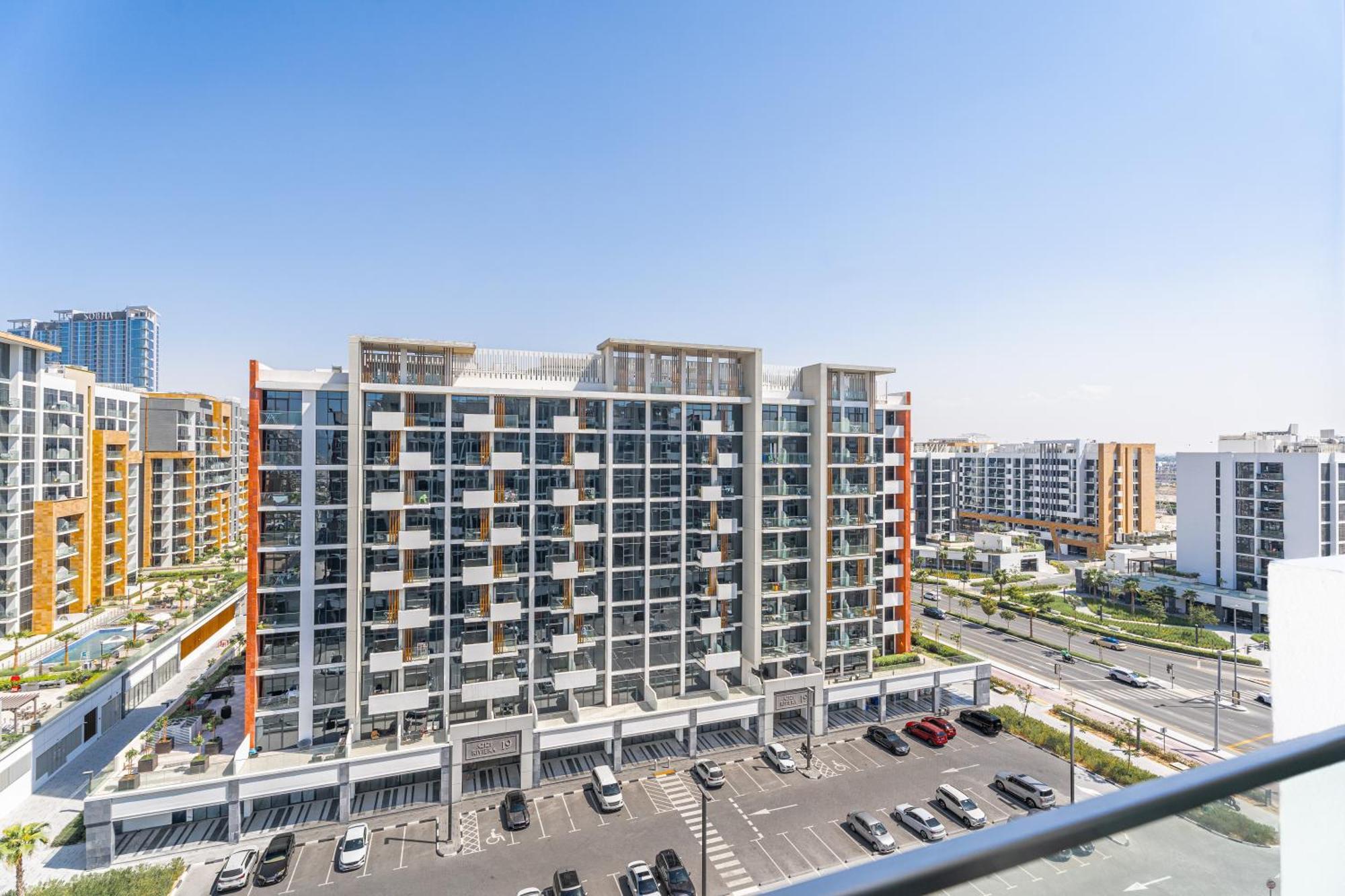 Escape24 Stylish Studio Azizi Riviera 8 Meydan One Dubai Exterior foto