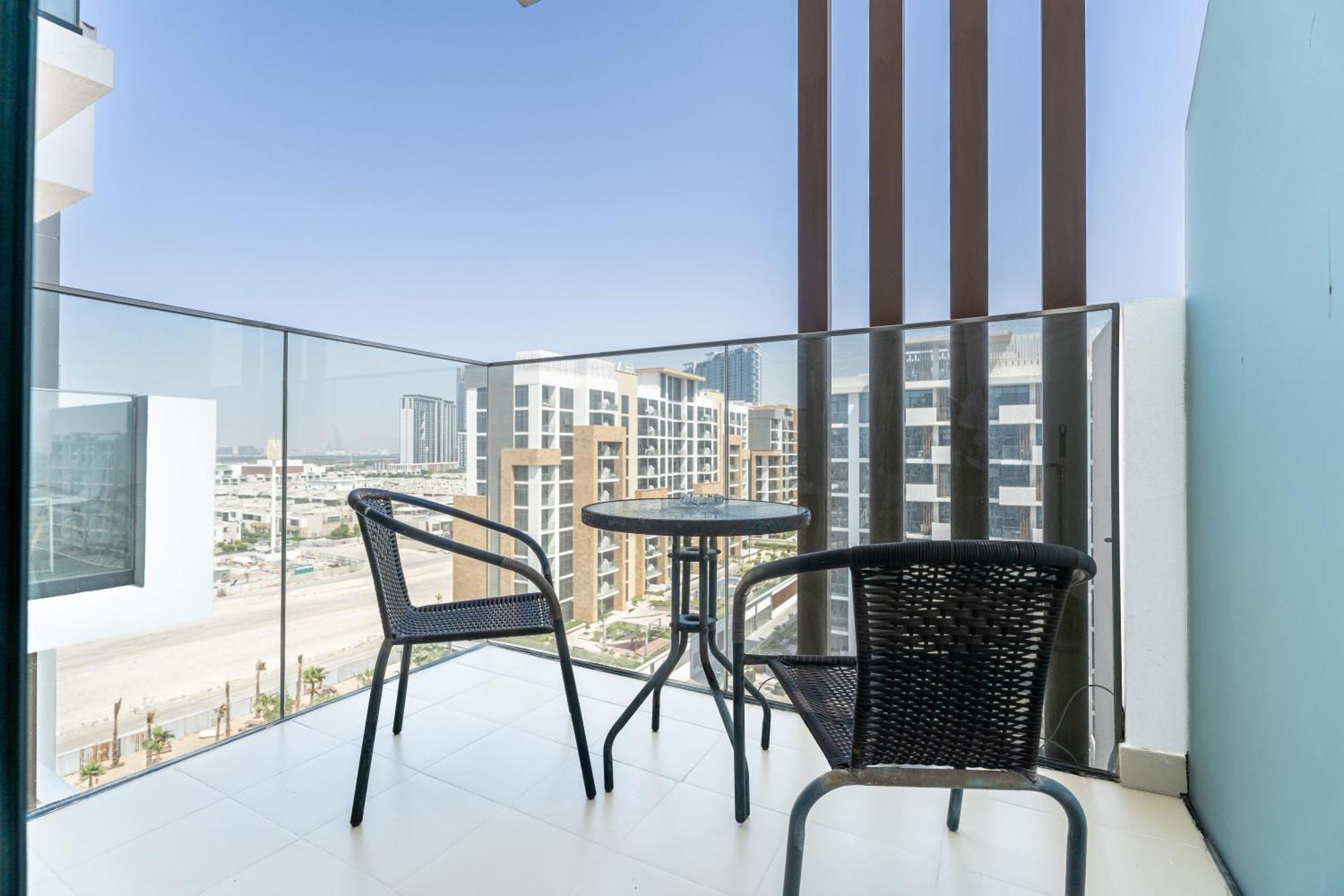 Escape24 Stylish Studio Azizi Riviera 8 Meydan One Dubai Exterior foto