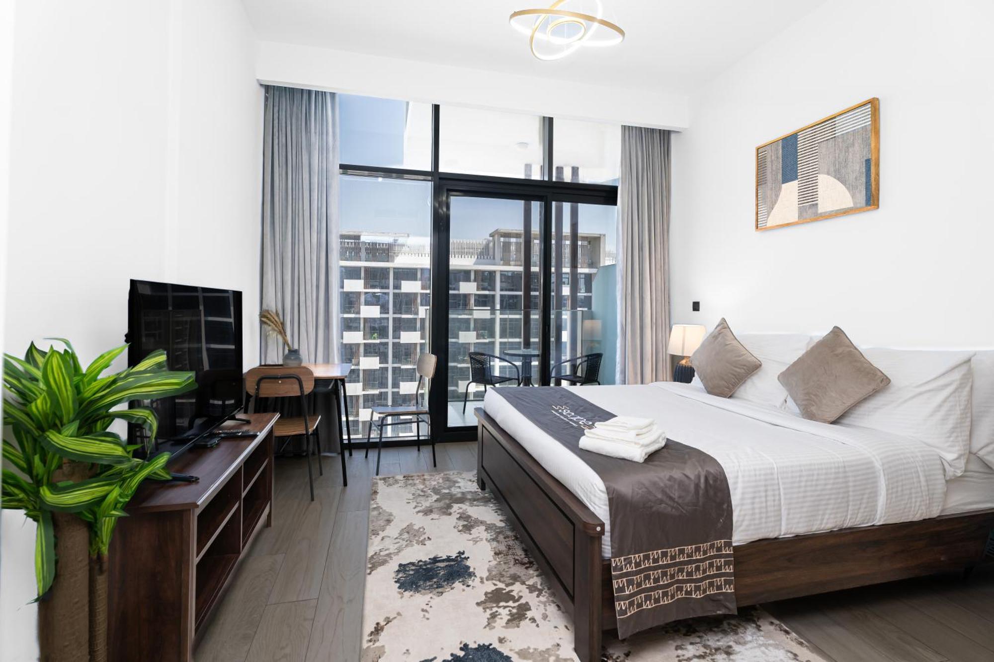 Escape24 Stylish Studio Azizi Riviera 8 Meydan One Dubai Exterior foto