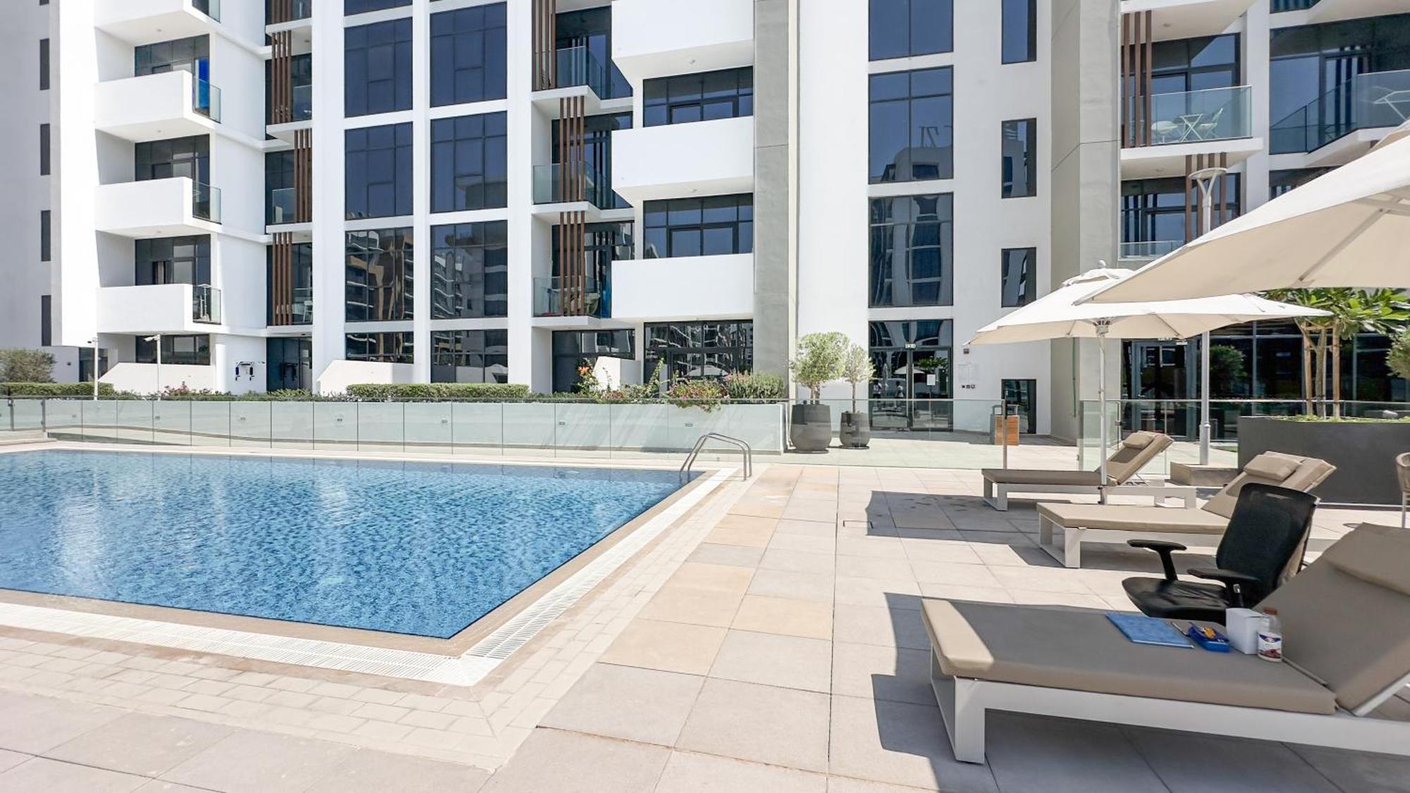 Escape24 Stylish Studio Azizi Riviera 8 Meydan One Dubai Exterior foto